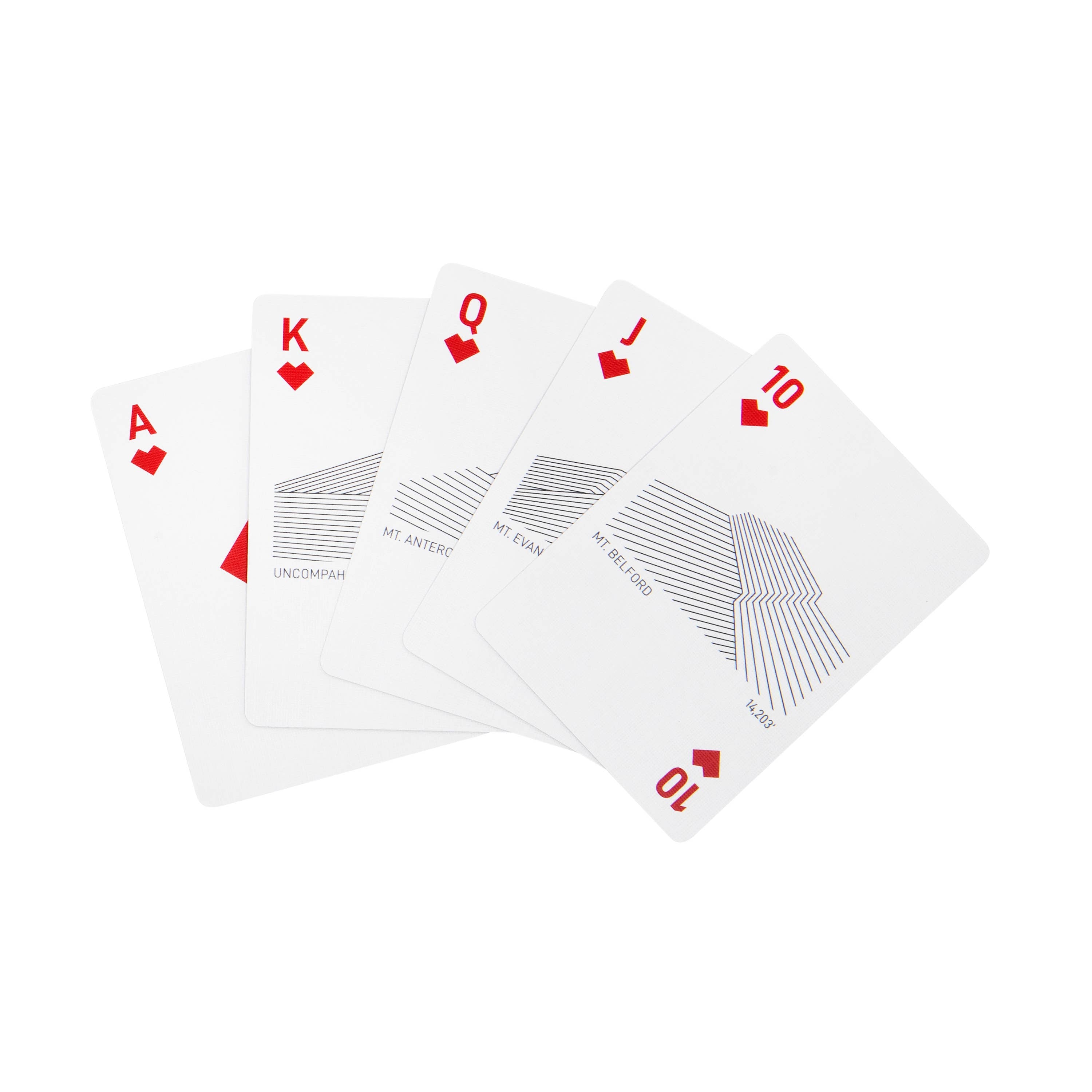 PEAK: Mountain Playing Cards