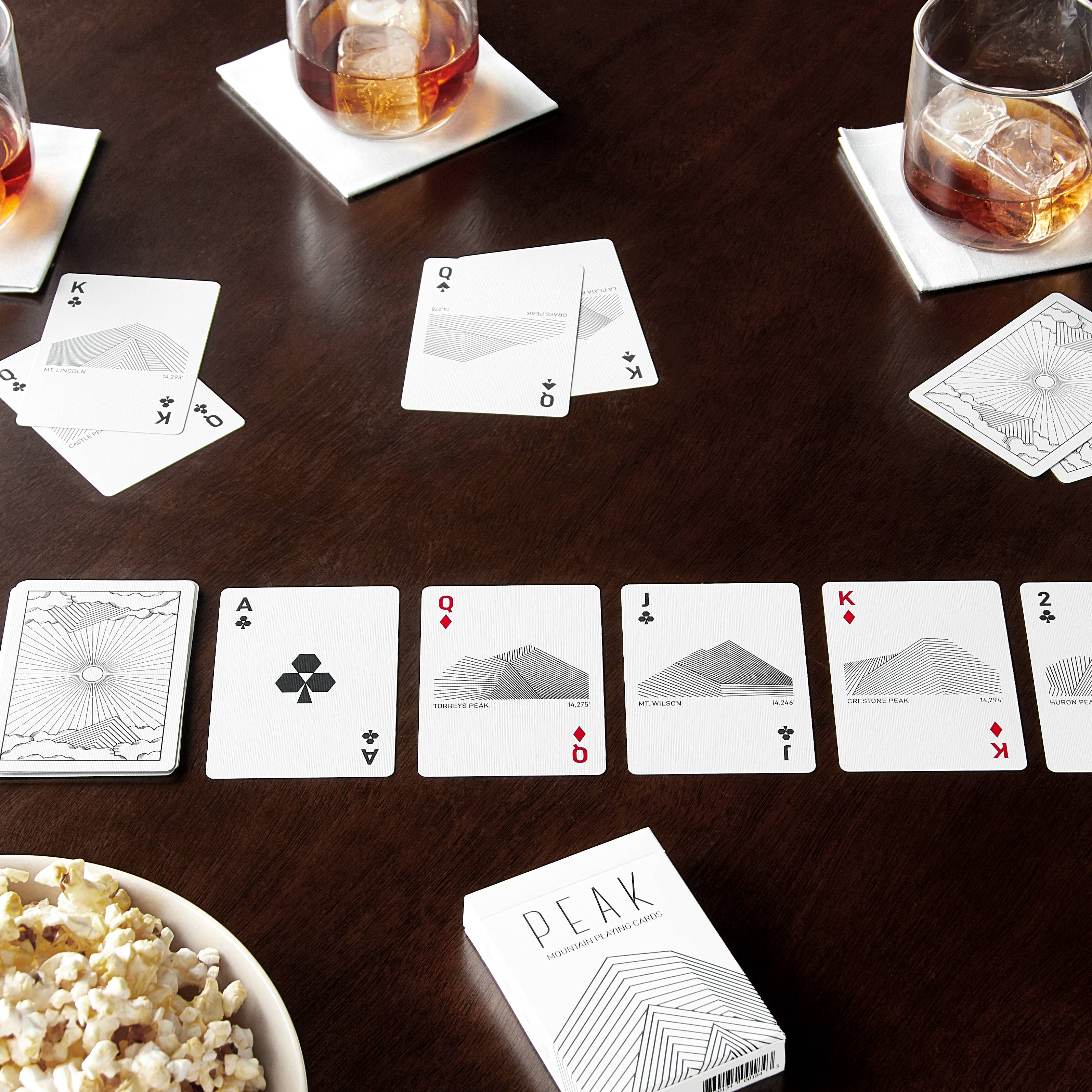 PEAK: Mountain Playing Cards
